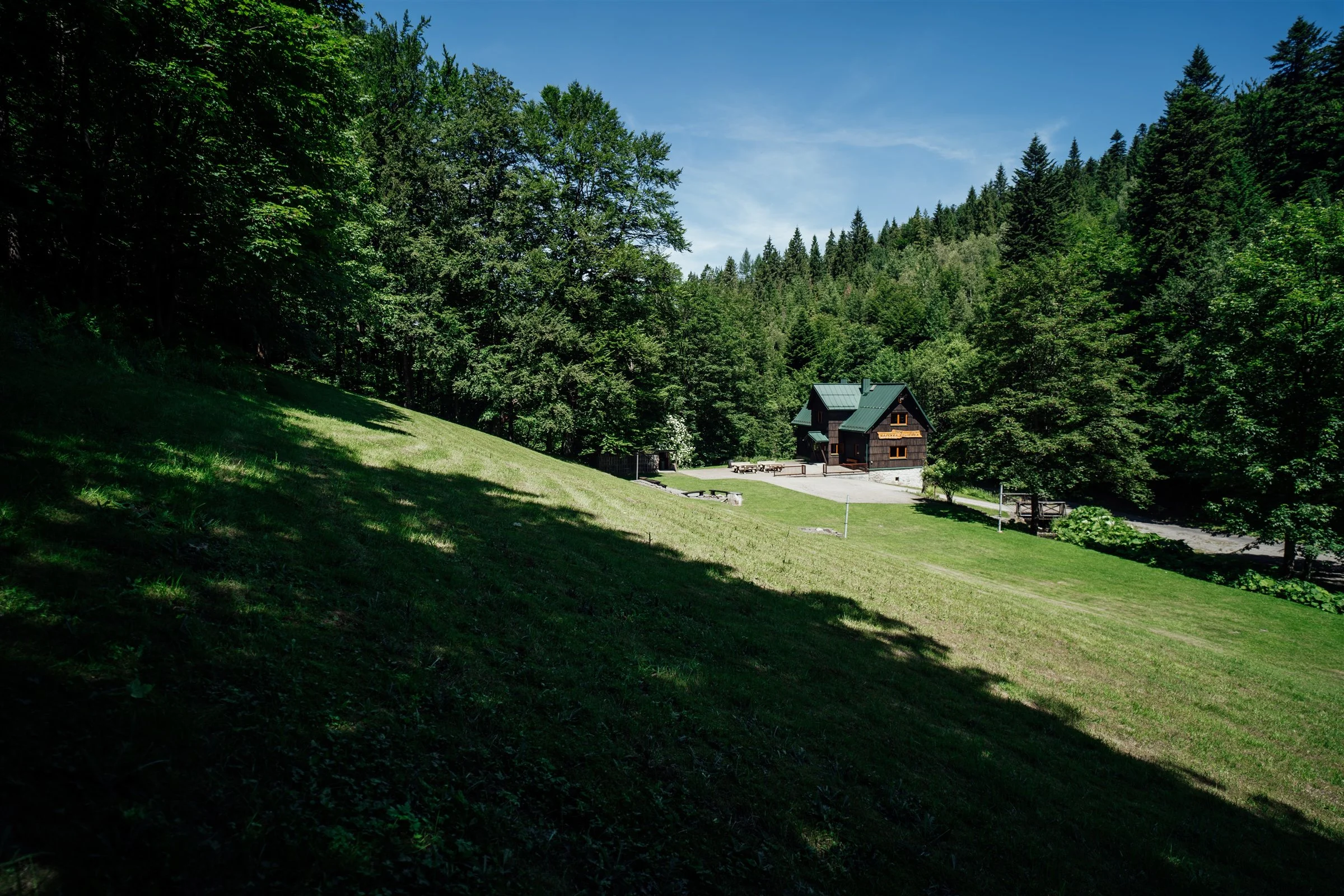 Hájenka Kolibiska — Prostory pro skupiny